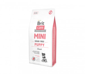 Brit Care Mini Puppy Lamb sausas pašaras mažų veislių šunims su ėriena 7 kg