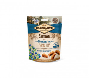 Carnilove Dog skanėstas Salmon with Blueberries with fresh meat 200 g