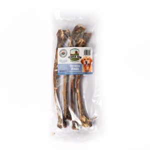 Stručio sparnai šunims – Paddock Farm Ostrich Wings – 4 vnt