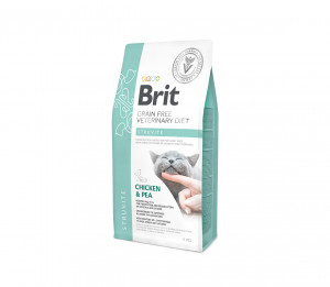 Brit GF Veterinary Diets Cat Struvite  sausas pašaras katėms 2 kg