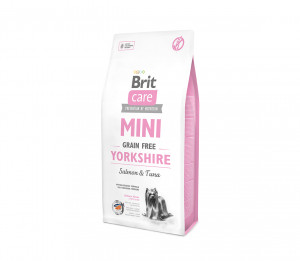 Brit Care Mini Yorkshire sausas pašaras mažų veislių šunims 2 kg (galiojimas iki 2026.05.21)