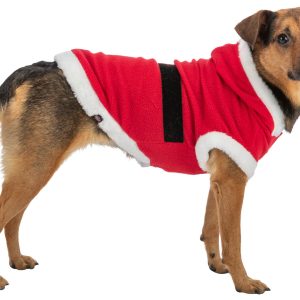 Trixie Xmas Santa Paltukas, M: 45cm, raudonas