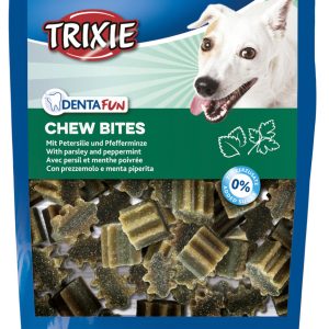 Trixie kramtomieji skamėstai šunims Denta Fun Chew Bites, petražolės/pipirmėtės, 150 g