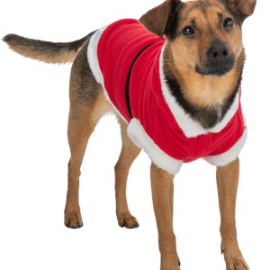 Trixie Xmas Santa Paltukas šuniui, S: 35cm, raudonas
