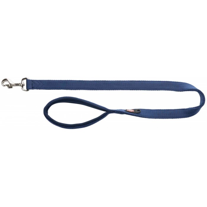 Trixie Premium fosforescuojantis pavadys su adreso laukupavadys, XS 1.2m/10mm, indigo