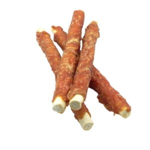 Real Dog SNACKS Žaliaminės odos ritinys su triušiena 25cm 500g