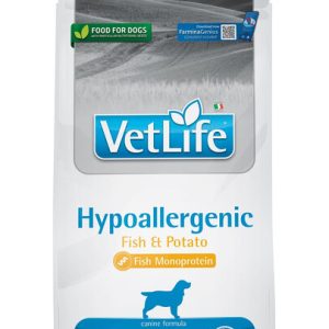 FARMINA VET LIFE - DOG Dry HYPOALLERGENIC Fish&Potato 2 kg