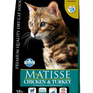 FARMINA MATISSE - CAT Dry Chicken&Turkey 1,5 kg