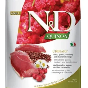 FARMINA N&D QUINOA - CAT Dry URINARY Duck&Cranberry ADULT 5 kg