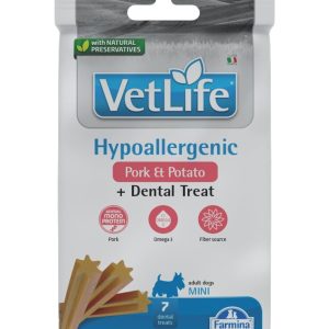 FARMINA  VET LIFE - DOG TREAT - HYPOALLERGENIC Pork&Potato ADULT MINI 60 g
