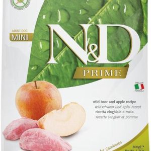 FARMINA N&D PRIME - DOG Dry Wild Boar&Apple ADULT MINI 800 g