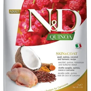 FARMINA N&D QUINOA - CAT Dry SKIN&COAT Quail&Coconut ADULT 5 kg