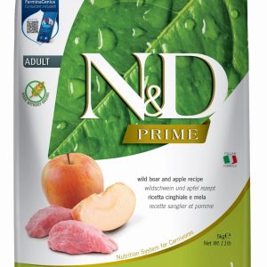 FARMINA N&D PRIME - CAT Dry Wild Boar&Apple ADULT 10 kg