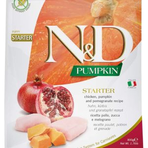 FARMINA N&D PUMPKIN - DOG Dry Chicken&Pomegranate STARTER PUPPY ALL BR 800 g