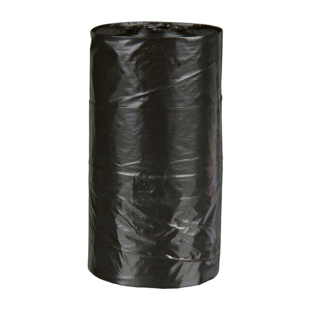 JOLLY PAW Šunų išmatų maišeliai, 4x20maišelių, juodi