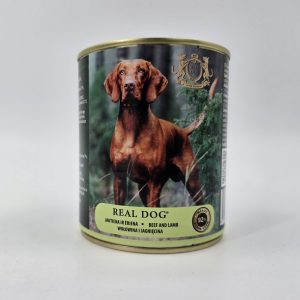 0006006 rd70301 real dog sp wet beef and lamb for adult dogs 800 g pak6