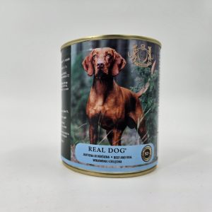 0006014 rd70356 real dog sp wet beef and veal for adult dogs 800 g pak6