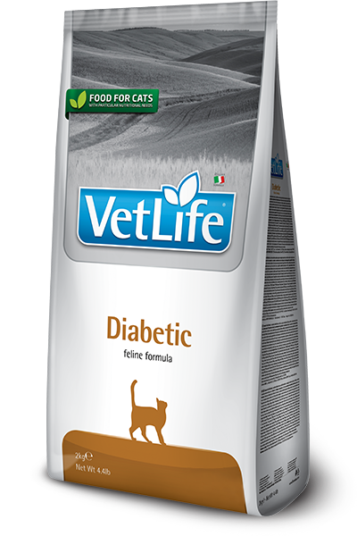 Farmina Vet Life Cat Diabetic sausas pašaras katėms 2 kg