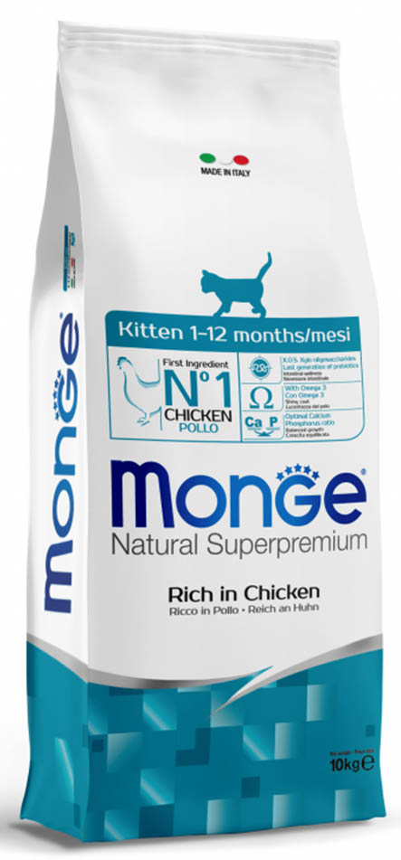 Monge Dry Cat Kitten su vištiena 10kg