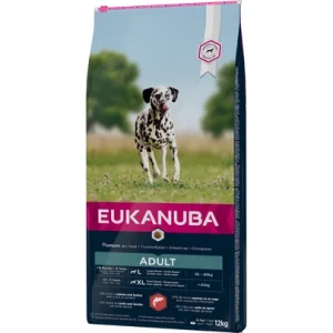 0006100 e21062 euk dog salmon barley lxl breed 12 kg su lasisa ir mieziais 1