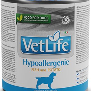 armina Vet Life Dog Hypoallergenic Fish & Potato konservai šunims 300 g