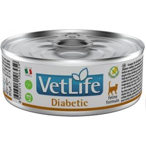 Farmina Vet Life Cat Diabetic – dietinis konservuotas pašaras katėms, 85 g