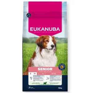 EUK Dog Senior Small Medium Breed Lamb Rice 12 kg