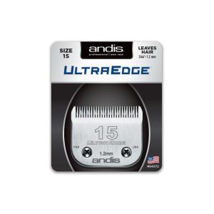 Andis plaukų kirpimo peiliukai UltraEdge Size 15, 3/64" - 1.2 mm