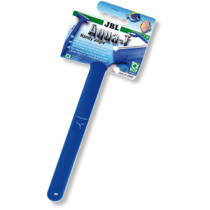 Stiklų gramdiklis ilga rankena (30 cm) su peiliuku JBL Aqua-T Handy, 7 cm