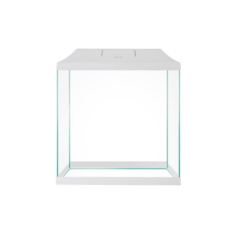 Aquael Leddy Set Mini 30 akvariumas stačiakampis su įranga, baltas, 12,6 l, 28x15x30 cm