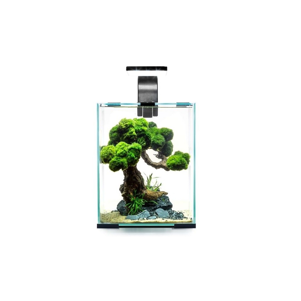 Aquael Shrimp Set Smart Day&Night 20 Black akvariumas su įranga krevetėms 20 l