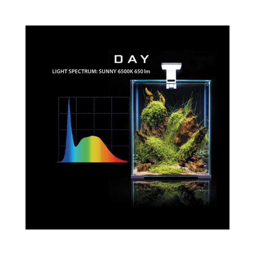 Aquael Shrimp Set Smart Day&Night 30 Black akvariumas su įranga krevetėms 30 l - Image 4