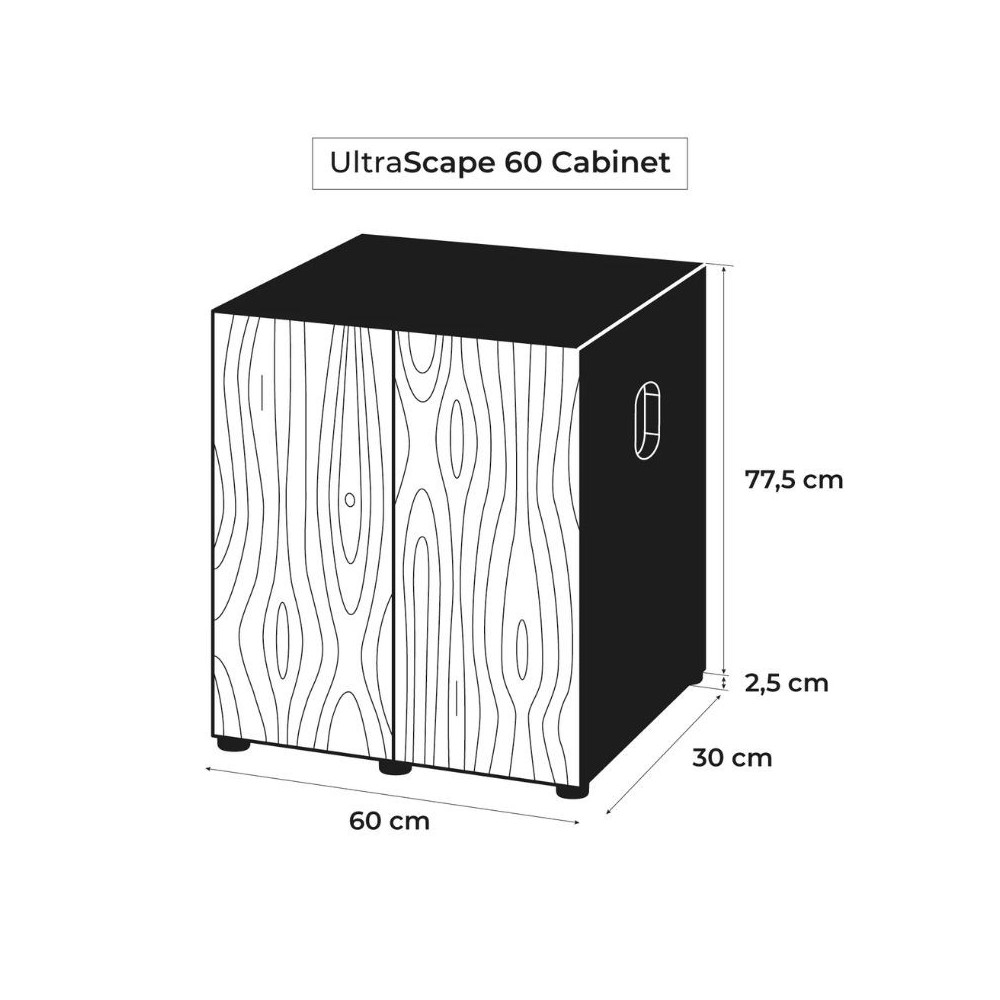 Aquael UltraScape 60 Forest Set spintelė, 60x30x80 cm - Image 4