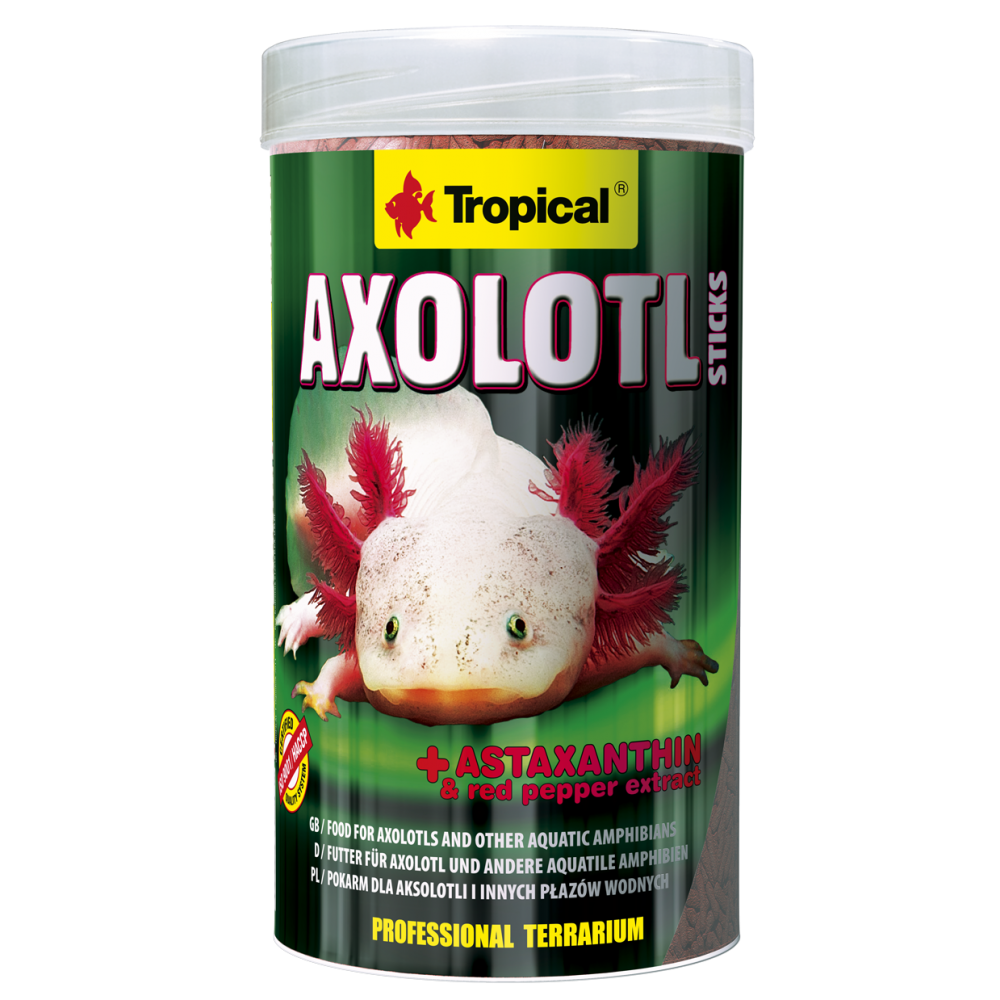 Tropical Axolotl maistas aksolotliams 250 ml