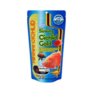 Hikari Cichlid Gold Sinking Medium visavertis pašaras žuvims 342 g