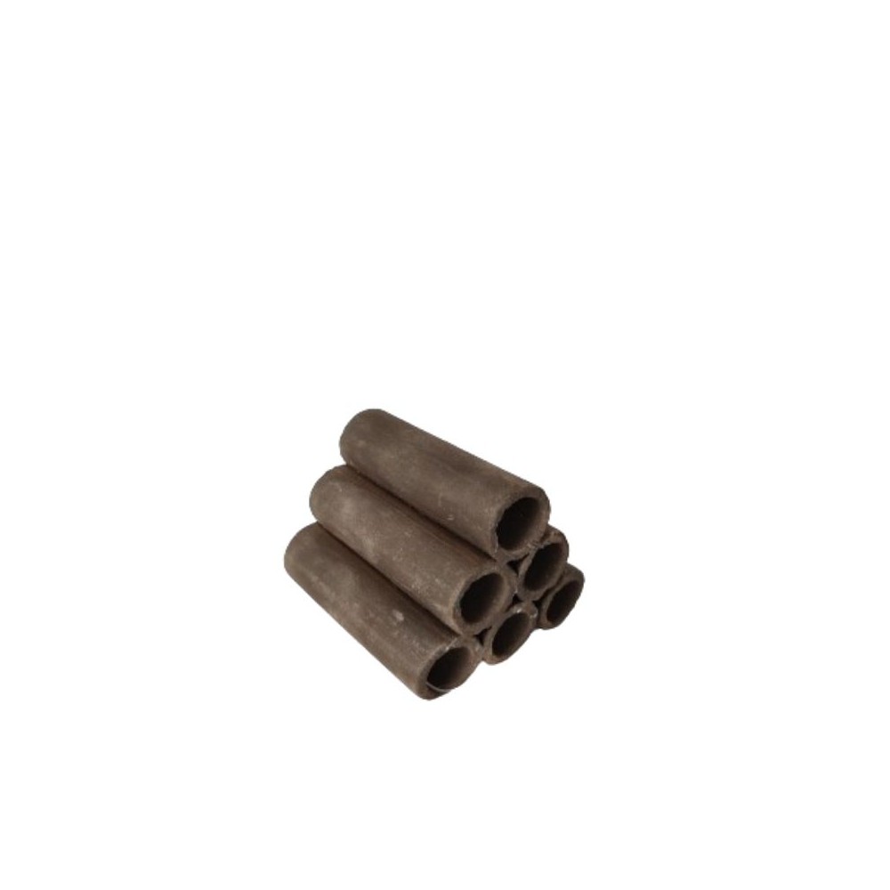 Dekoracija akvariumui keraminė piramidė, ruda - Image 2