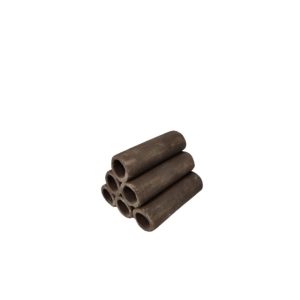 Dekoracija akvariumui keraminė piramidė, ruda