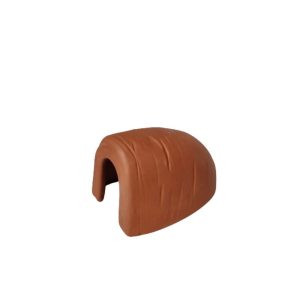 Dekoracija akvariumui keraminis tunelis su skylutėmis, S