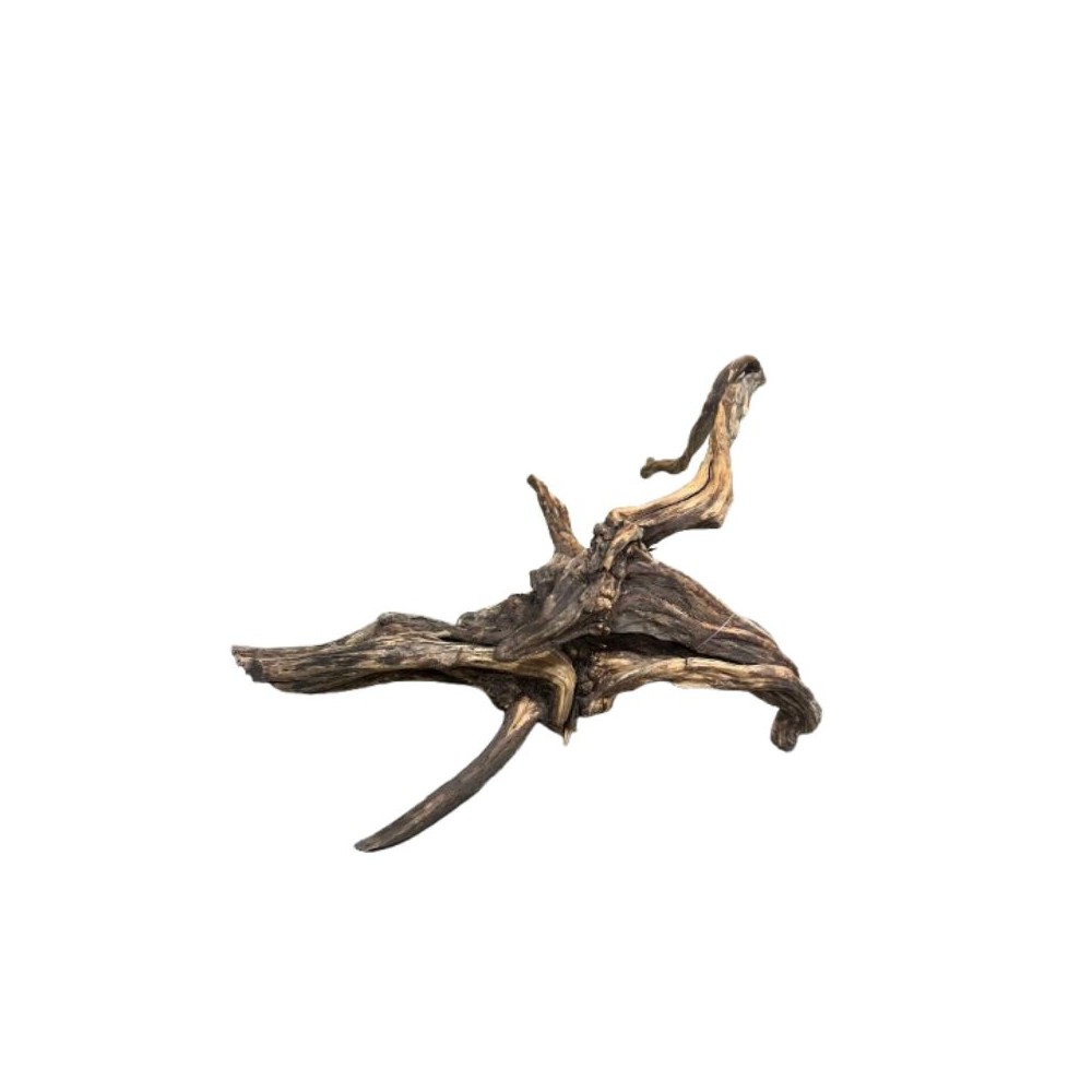 Dekoracija akvariumui šaka Black Slim Wood M (28-42 cm) - Image 4