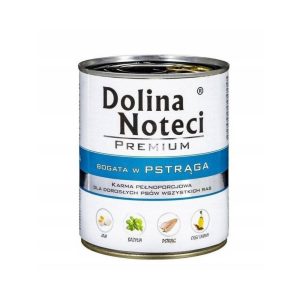 Konservai šunims su upėtakiu Dolina Noteci Premium 800 g