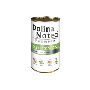 Konservai šunims su žvėriena Dolina Noteci Premium 400 g