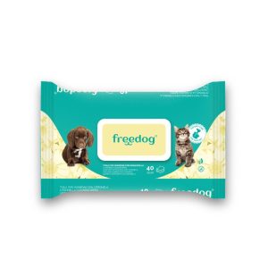 Servetėlės gyvūnų priežiūrai, ramunėlių kvapo, 40 vnt.