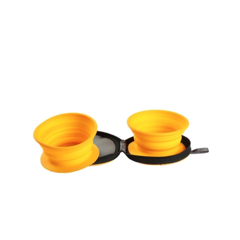 Dvigubas kelioninis dubenėlis, žalias, 700 ml - Image 3