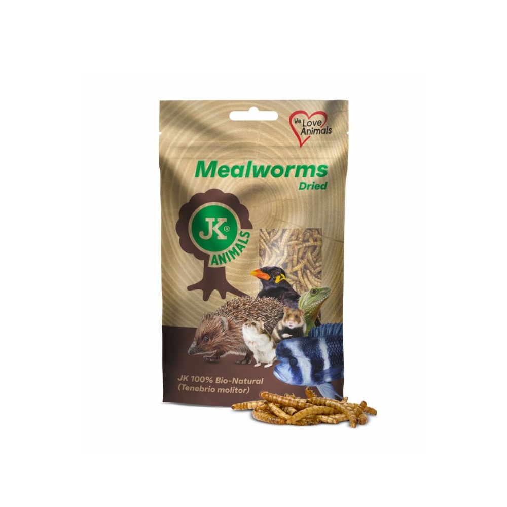 Džiovintos milčių lervos, 500 ml (80 g)