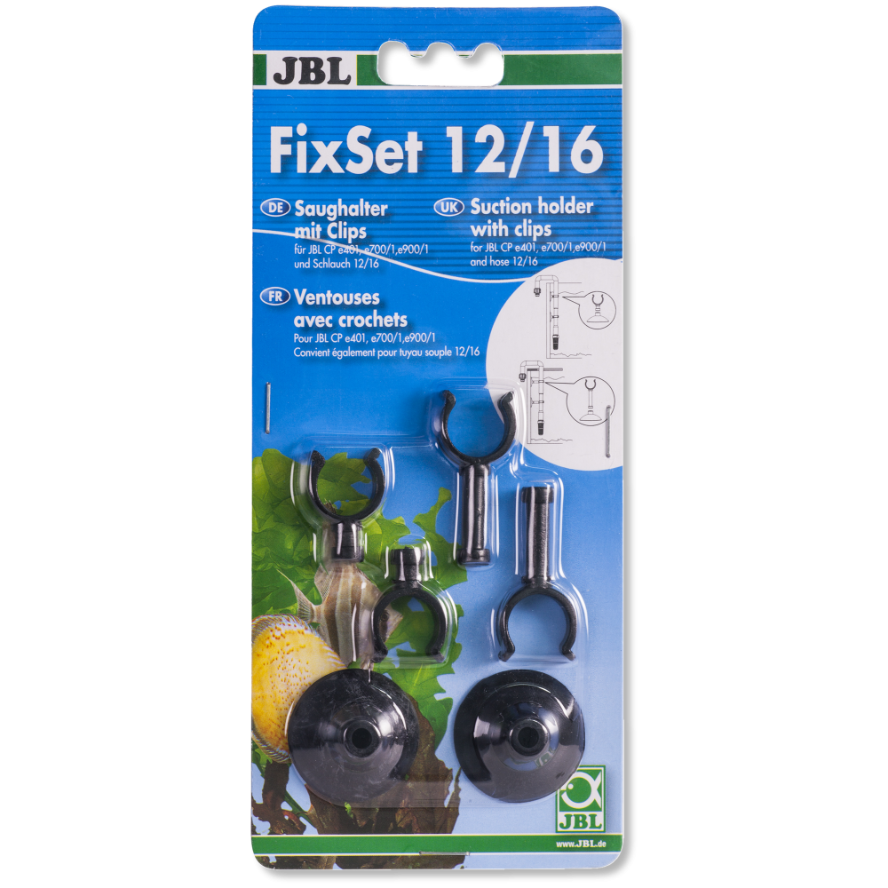 JBL FixSet 12/16 siurbtukai su laikikliais išorinių filtrų CP e400/700/900/1,2 žarnoms ir vamzdeliams - Image 2