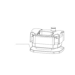 Galvos tarpinė išoriniams filtrams CristalProfi e1500/1900/1,2