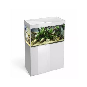 Glossy 100 akvariumas stačiakampis, baltas, 100x40x60 cm