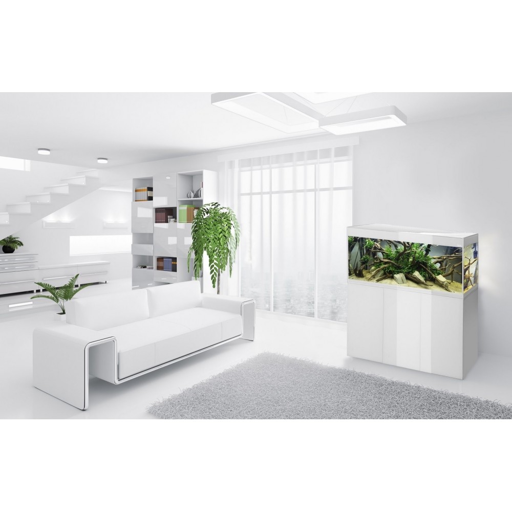 Glossy 120 spintelė stačiakampė balta su durelėmis, 120 cm - Image 2