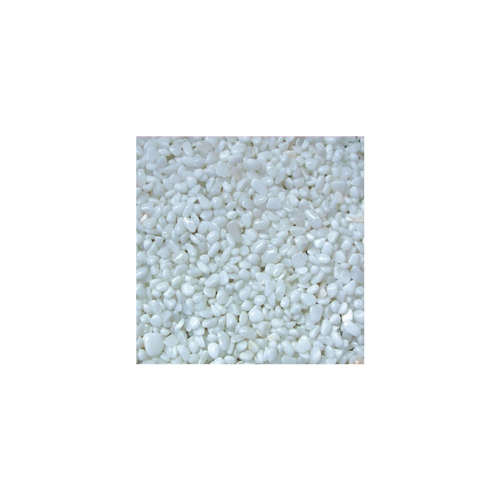 Gruntas akvariumui baltas 2-3 mm, 5 kg