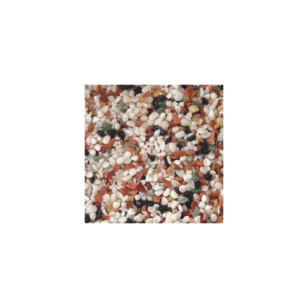 Gruntas akvariumui margas 3-4 mm, 5 kg